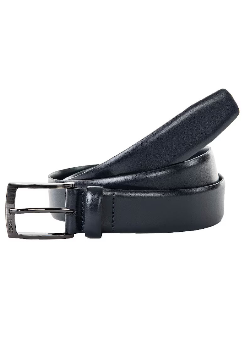 Joop Curea de piele cu catarama metalica - Albastru