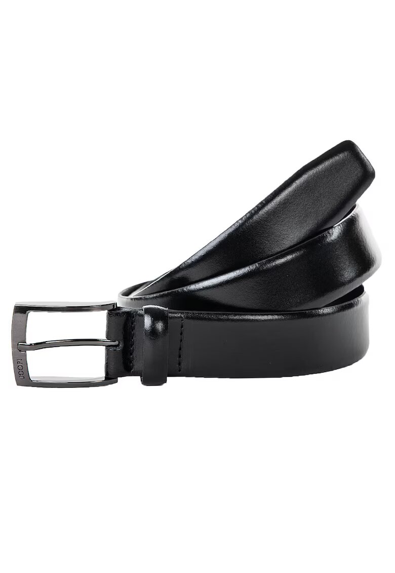 Joop Curea de piele cu catarama metalica - Negru