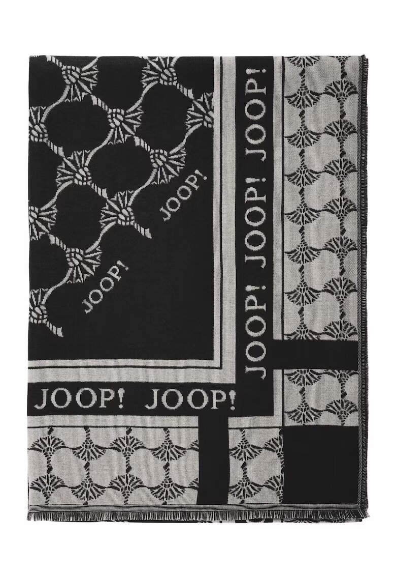 Joop Esarfa cu model logo - Negru