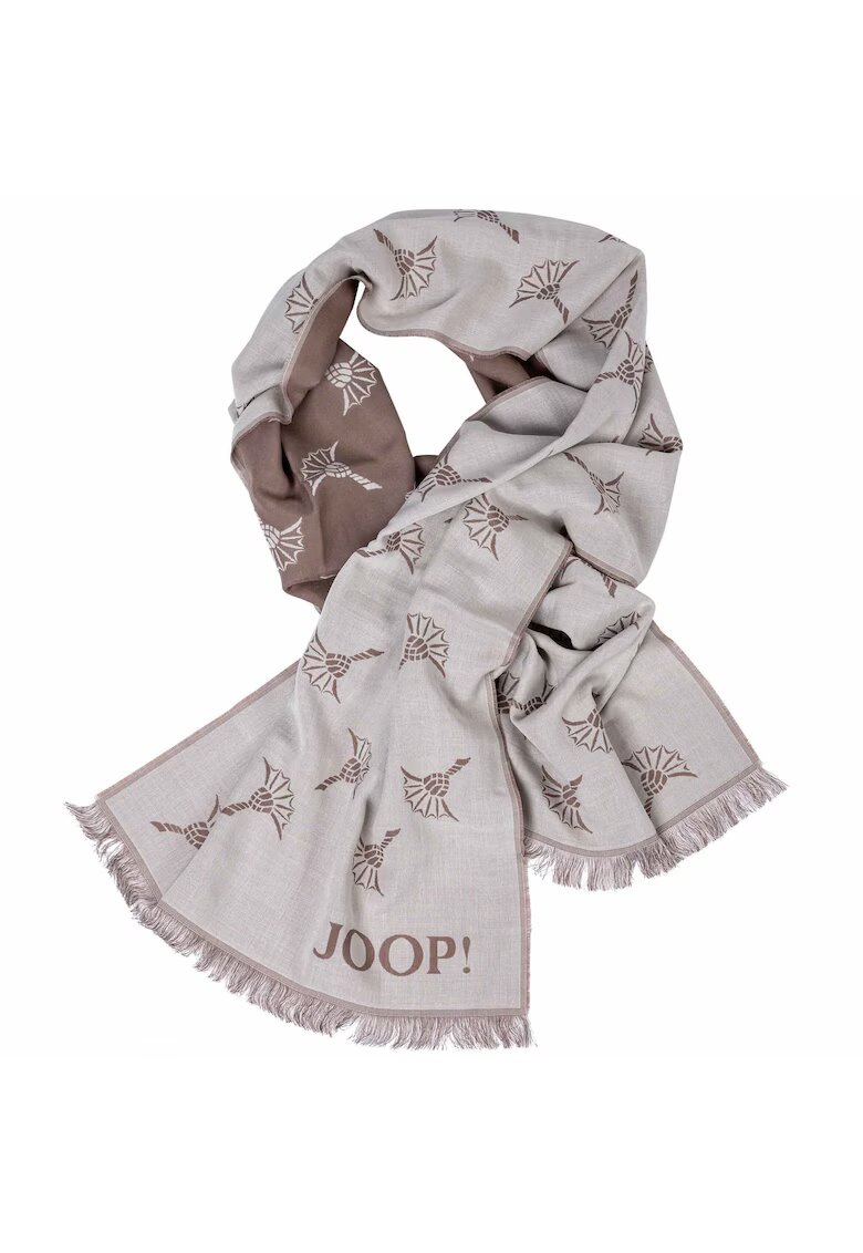 Joop! Fular din amestec de modal si lana Feris - Natur