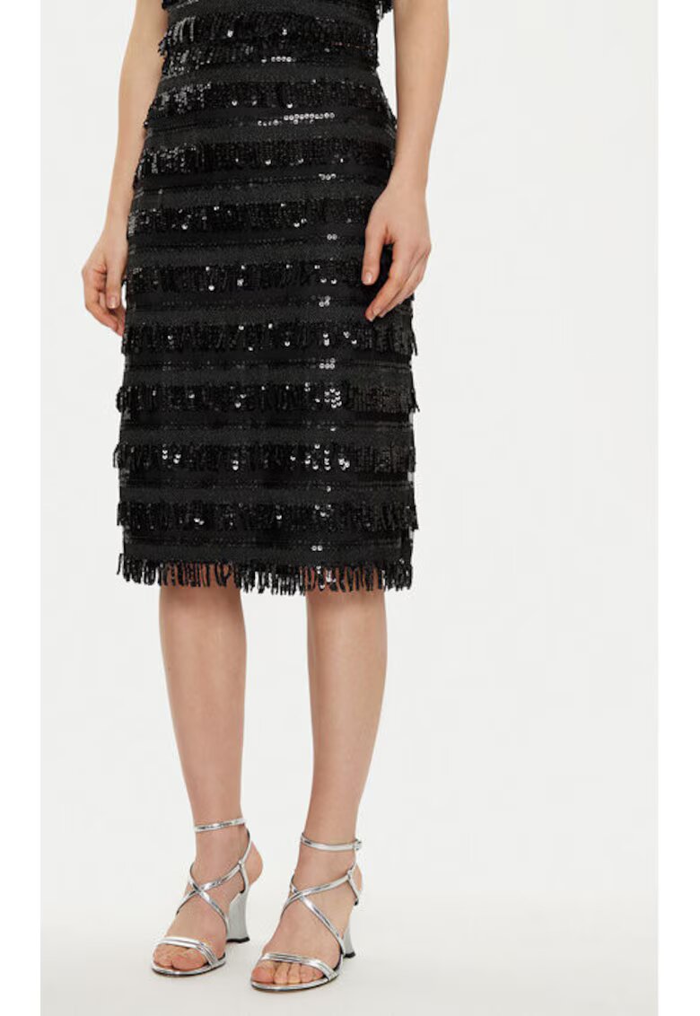 Joop! Fusta dama - 305182968 - Poliester - Negru - Negru