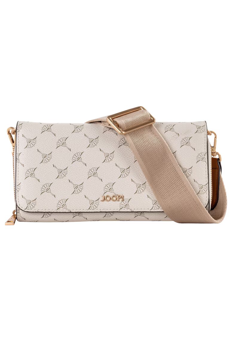 Joop Geanta crossbody cu imprimeu logo Cortina 1.0 Leyli - Alb