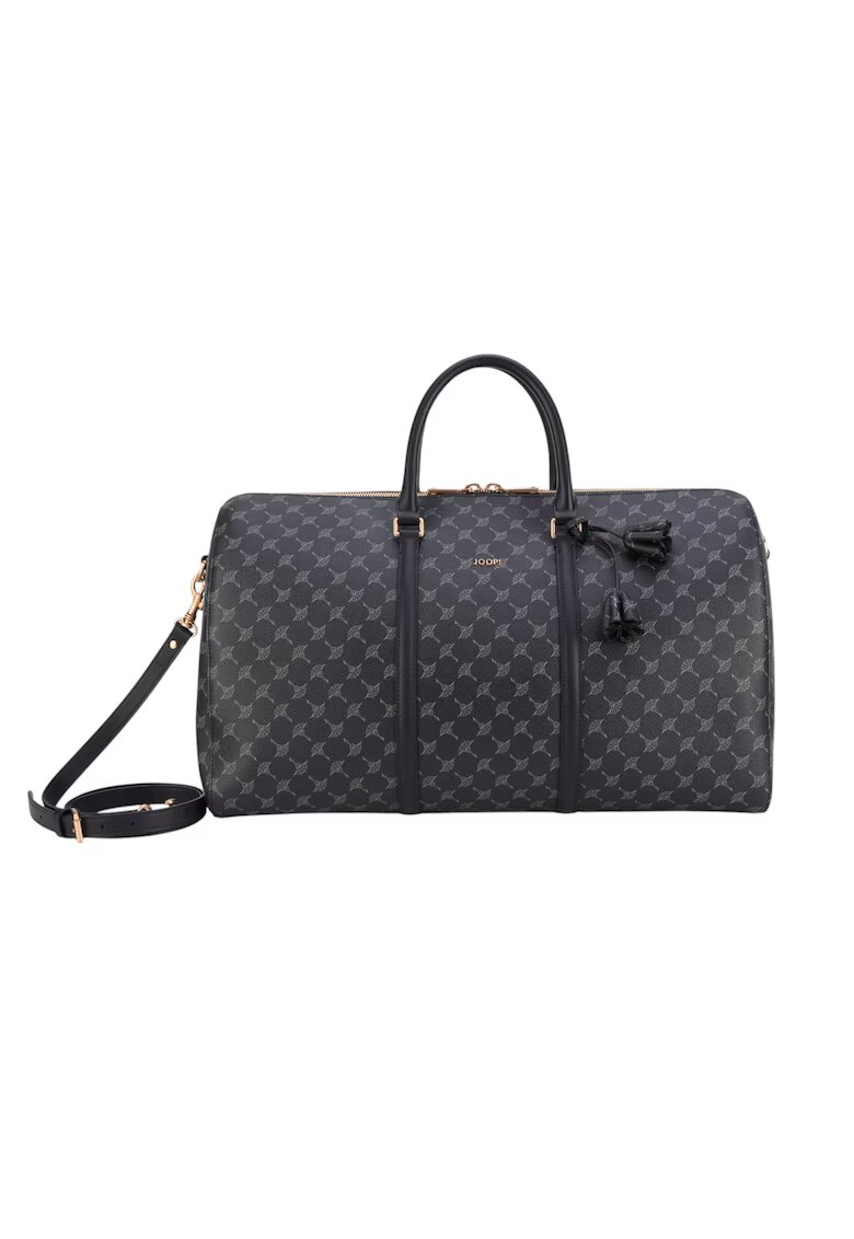 Joop Geanta duffle cu model Cortina 1.0 - Alb fildes/Bleumarin