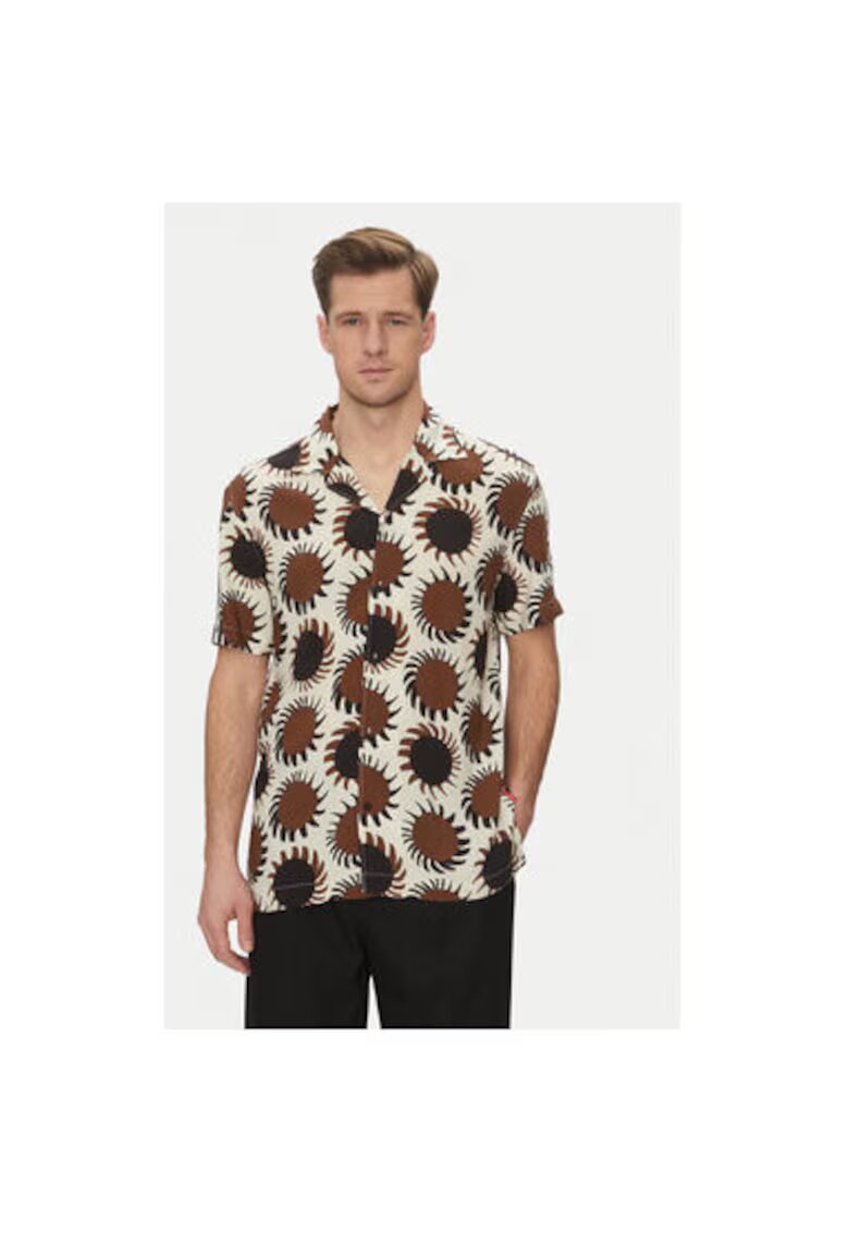 JOOP Jeans Camasa barbati - 10019547 30046003 - Lyocell - Maro - Maro