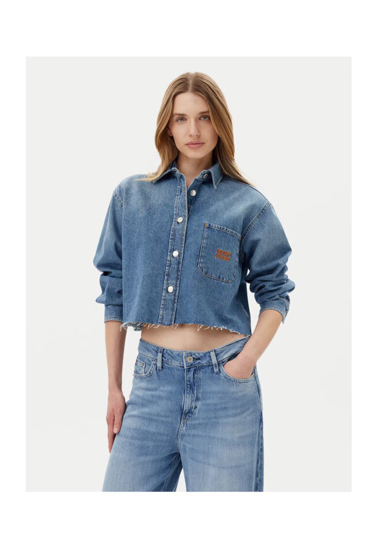 JOOP Jeans Camasa dama - JOOP - bumbac - albastru
