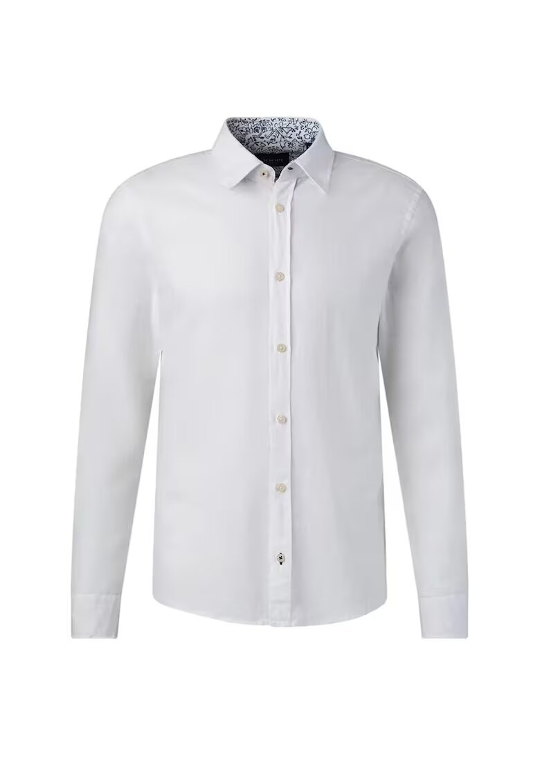 JOOP Jeans Cămașă regular fit cu mânecă scurtă JP2 - Alb