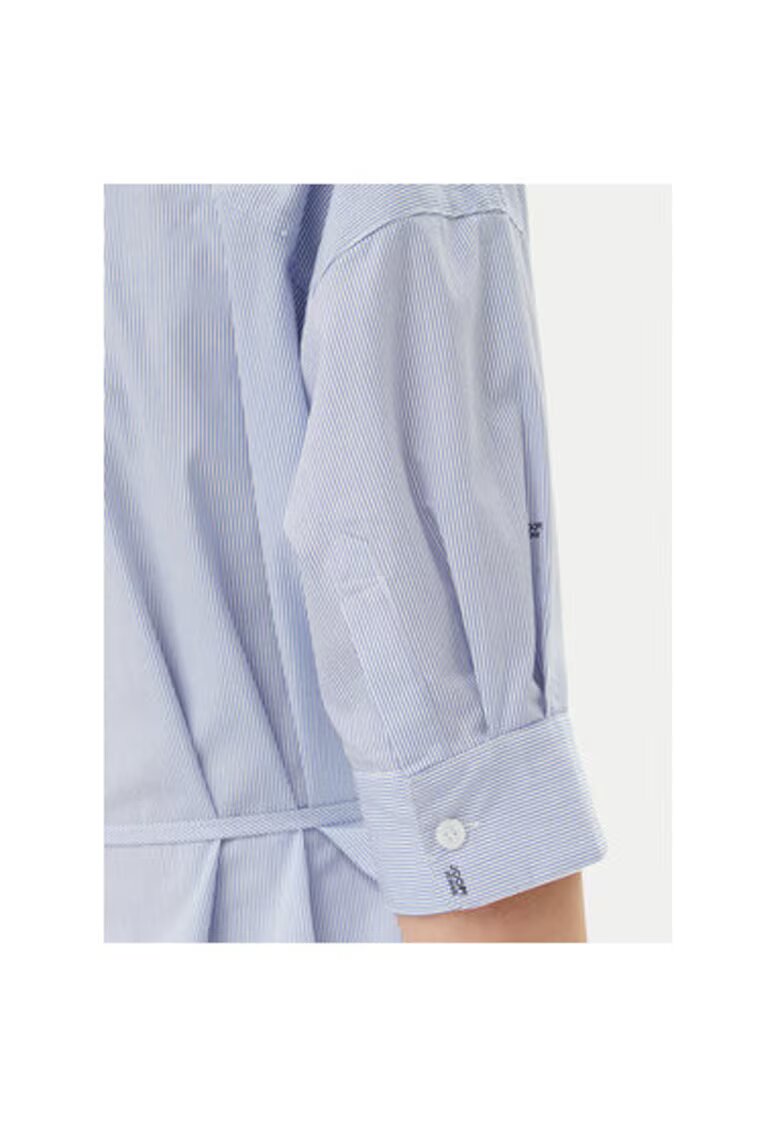 JOOP Jeans Camasa stil rochie dama - 10019224 30046173 - Bumbac - Albastru deschis - Albastru deschis