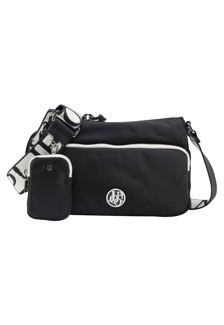 JOOP Jeans Geanta crossbody cu aplicatie logo metalica Jasmina - Albastru inchis