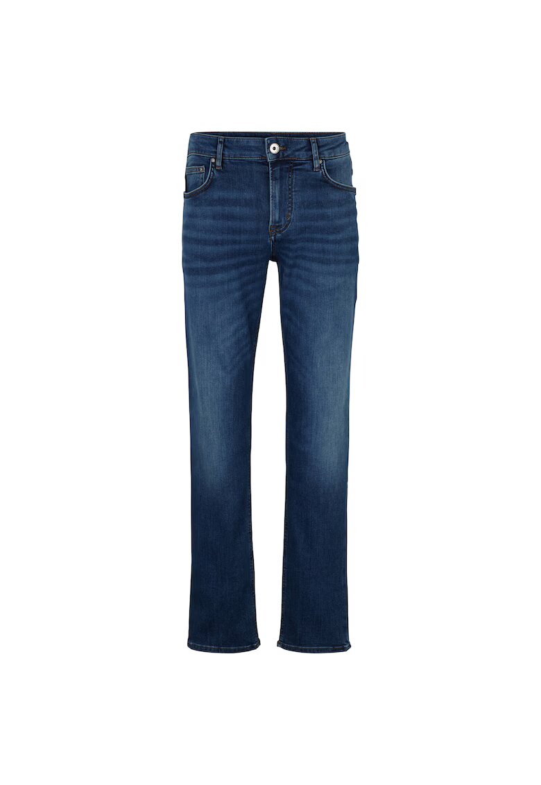 JOOP Jeans JOOP! - Blugi cu aspect decolorat - Albastru inchis