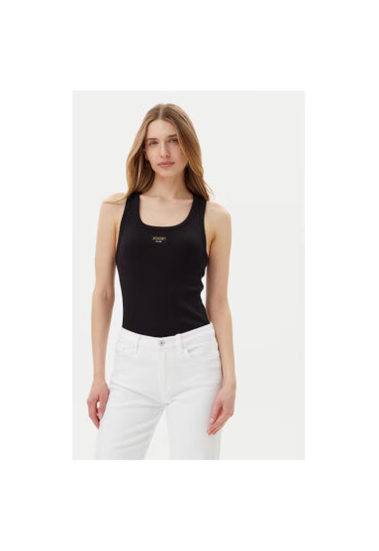 JOOP Jeans Top dama - 10019315 30046103 - Bumbac - Negru - Negru