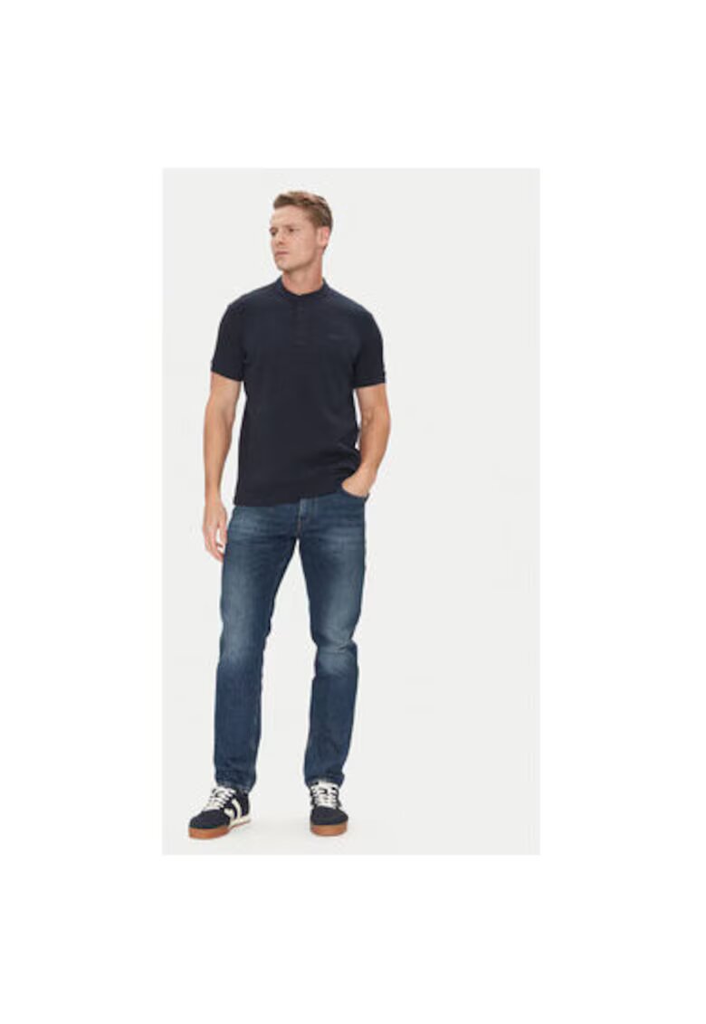 JOOP Jeans Tricou barbati - 10019351 30045676 - Bumbac/Nylon - Bleumarin - Bleumarin