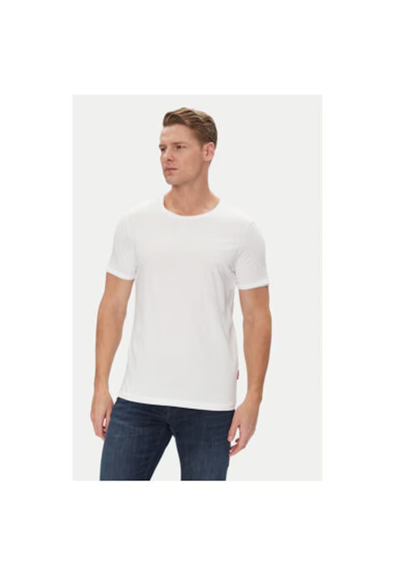 JOOP Jeans Tricou barbati - 10019366 30045667 - Bumbac - Alb - Alb