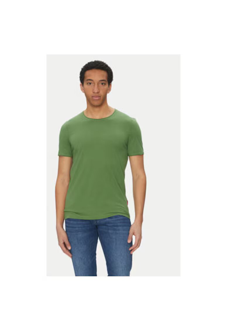 JOOP Jeans Tricou barbati - 10019367 30045665 - Bumbac - Verde - Verde