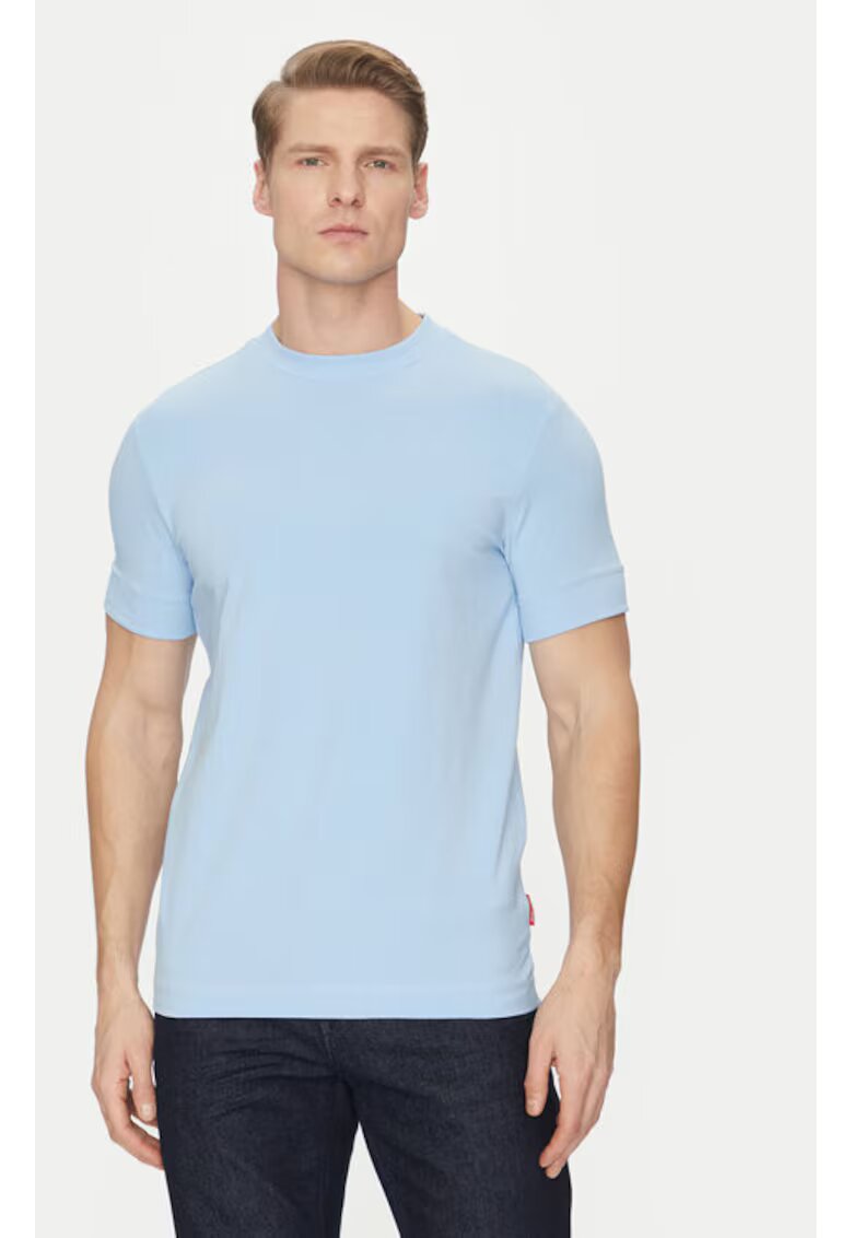 JOOP Jeans Tricou barbati - - 304687853 - Bumbac - Albastru - Albastru