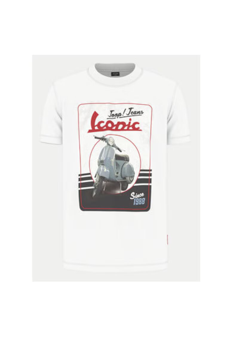 JOOP! Jeans Tricou barbati - - 304687884 - Bumbac organic - Alb - Alb