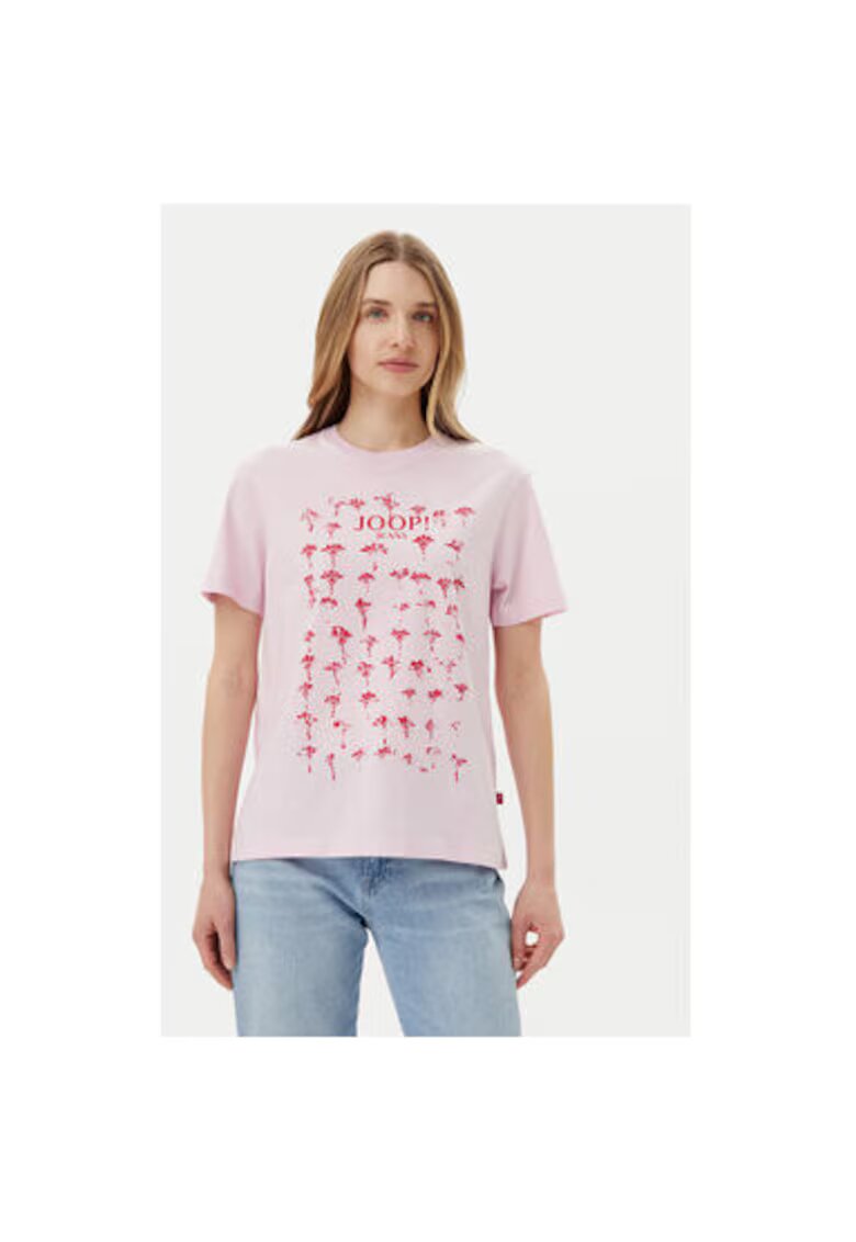 JOOP Jeans Tricou dama - 10019318 30046272 - Bumbac - Roz - Roz