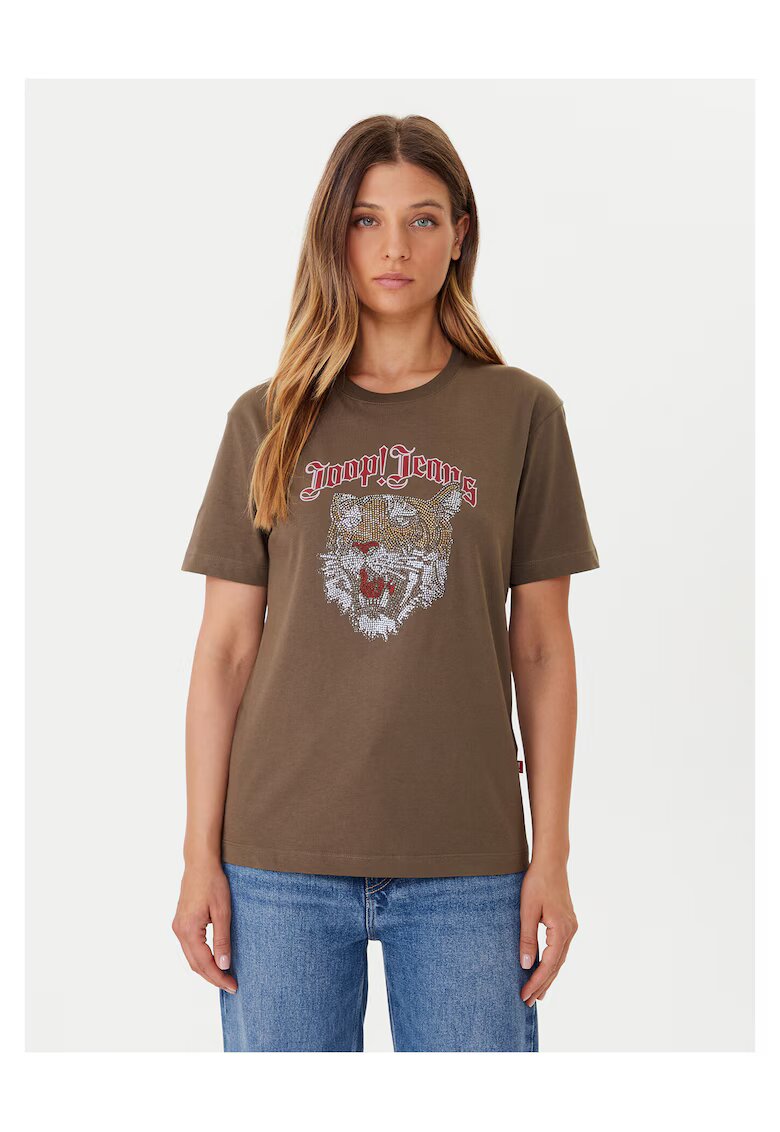 JOOP! Jeans Tricou dama - - Verde inchis