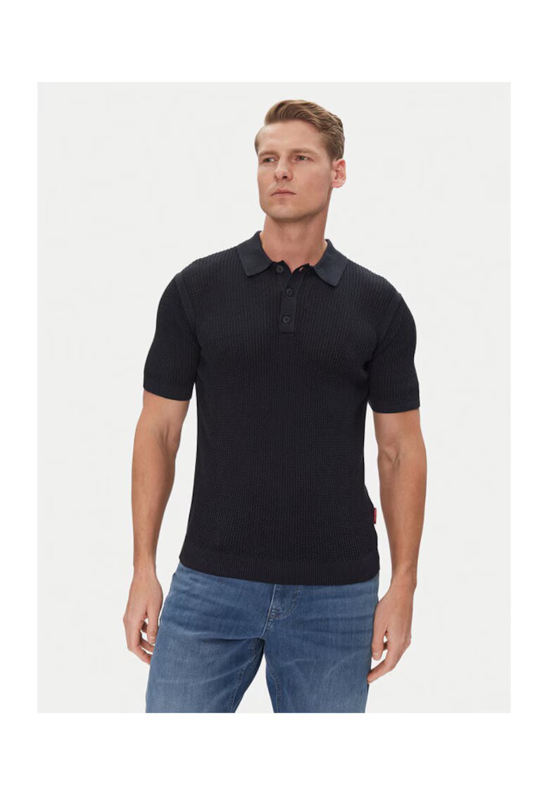 JOOP Jeans Tricou Polo barbati - 10019222 30045448 - Bumbac - Bleumarin - Bleumarin