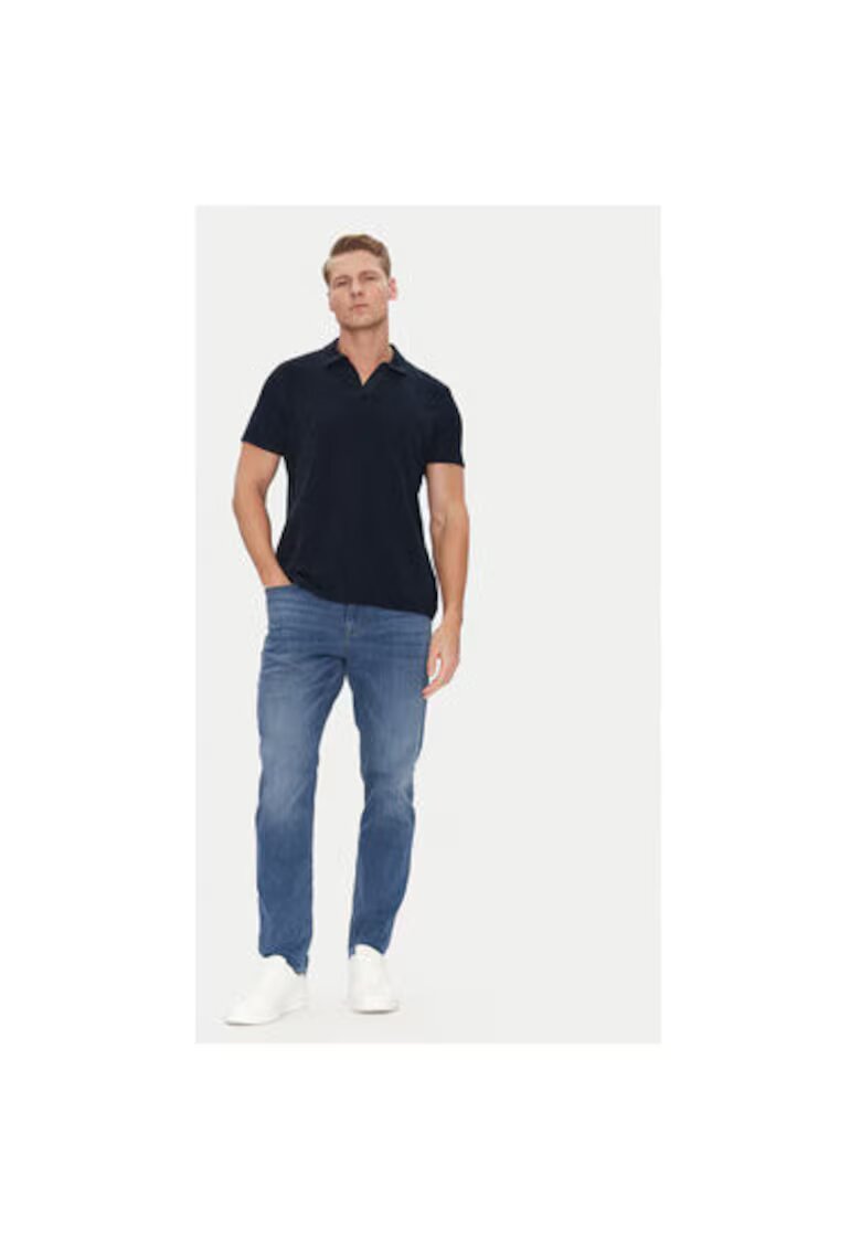 JOOP Jeans Tricou polo barbati - 10019354 30045767 - Bumbac - Bleumarin - Bleumarin