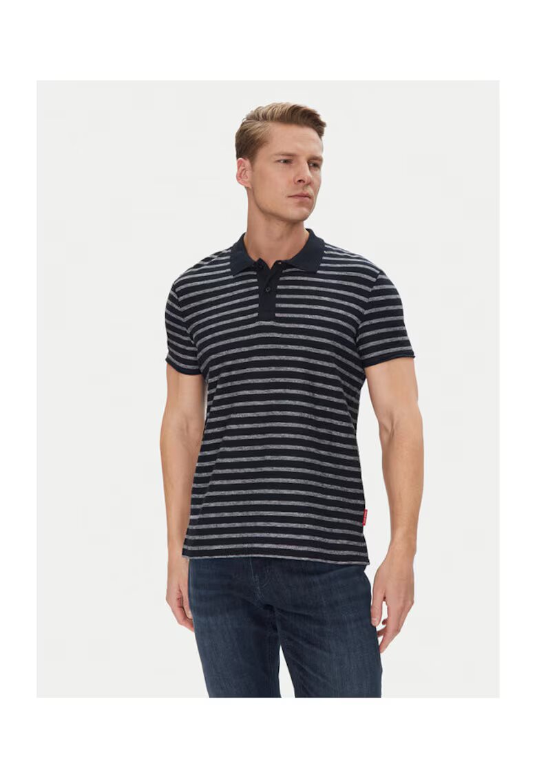 JOOP Jeans Tricou polo barbati - 10019359 30045759 - Bumbac - Bleumarin - Bleumarin