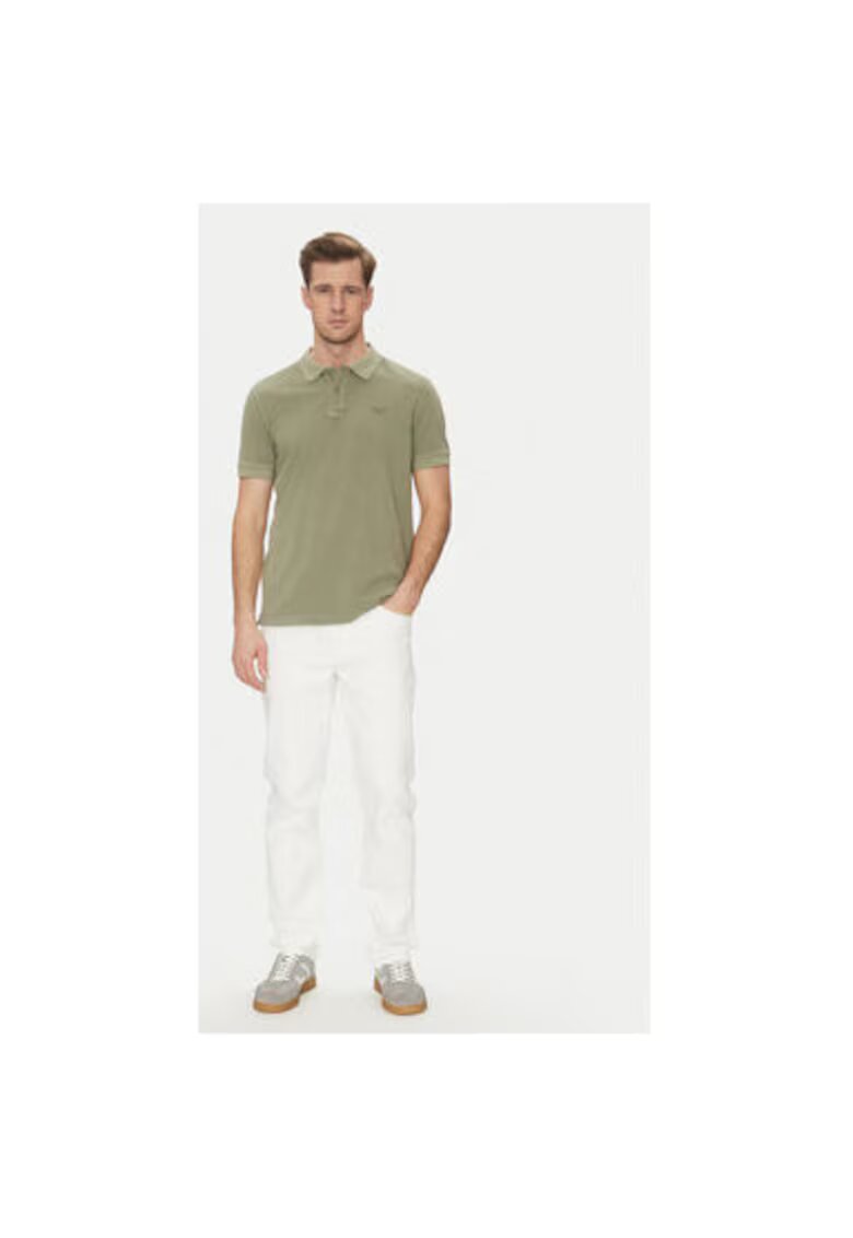 JOOP Jeans Tricou Polo barbati - 10019371 30045619 - Bumbac organic - 3XL INTL - Verde