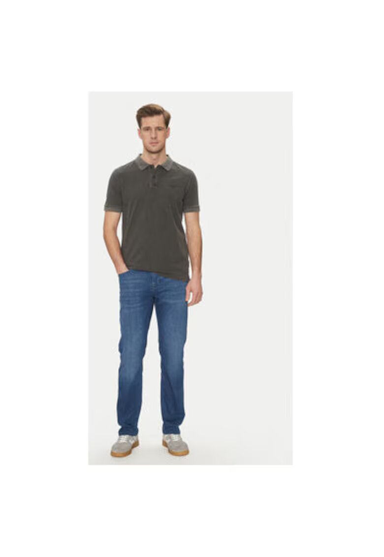 JOOP Jeans Tricou Polo barbati - 10019371 30045619 - Bumbac organic - Negru - Negru