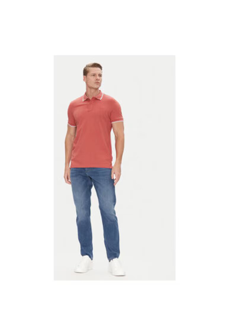 JOOP Jeans Tricou polo barbati - 10019372 300456139 - Rosu