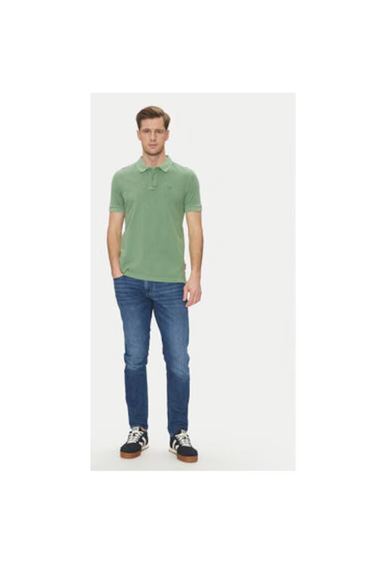 JOOP Jeans Tricou Polo barbati - Bumbac organic - Verde - Verde