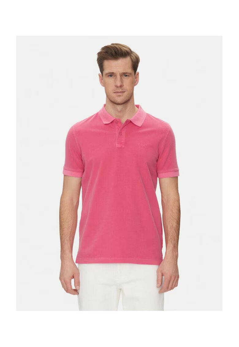 JOOP Jeans Tricou polo barbati - Roz