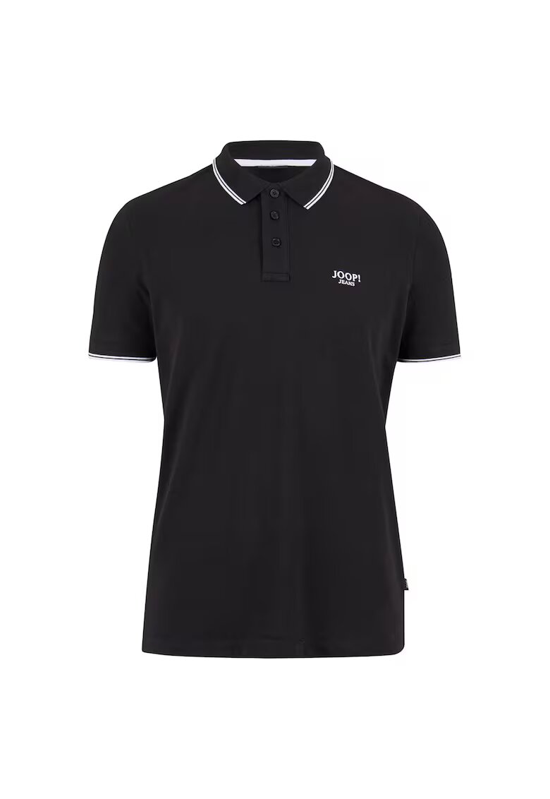 JOOP Jeans Tricou polo cu detaliu logo Agnello 11667 - Negru