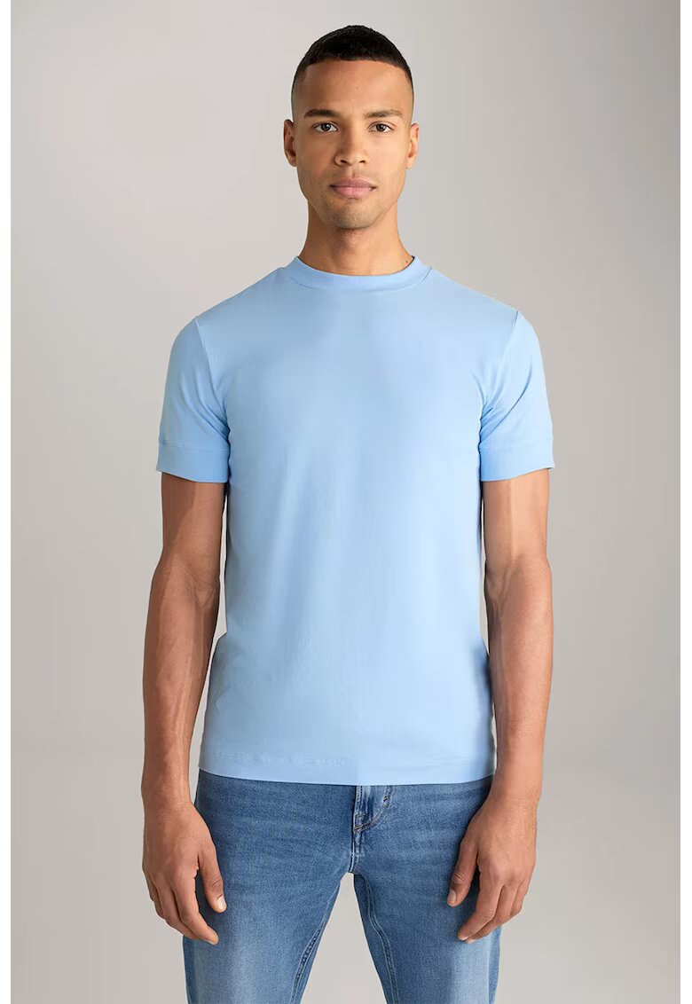 JOOP Jeans Tricou regular fit cu guler rotund 30044716 - Albastru