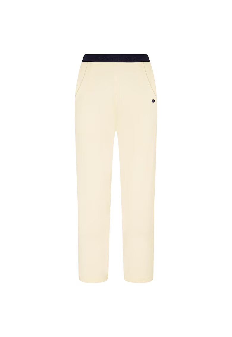 Joop Pantaloni de trening de casa cu buzunare oblice - Alb murdar