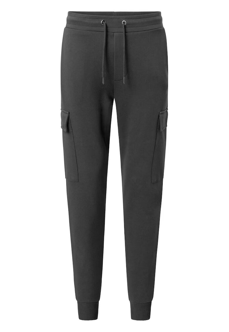 Joop Pantaloni jogger conici cu snur in talie 12447 - Negru