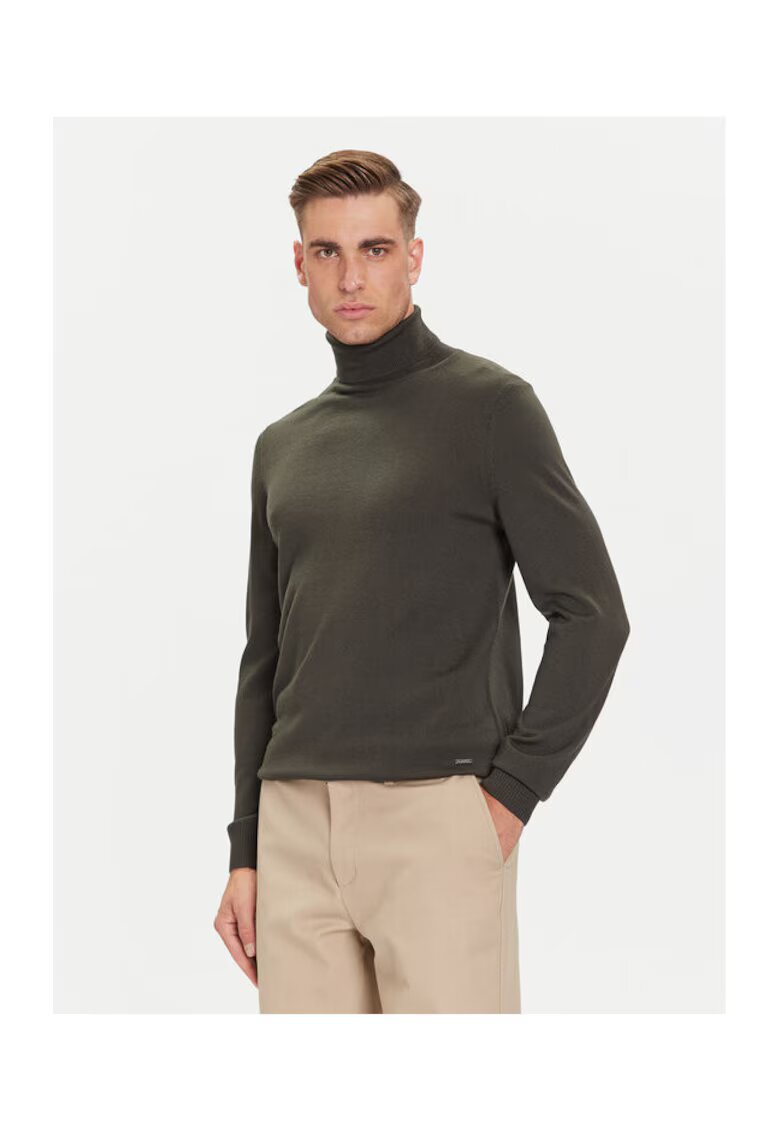Joop! Pulover barbati verde - bumbac -