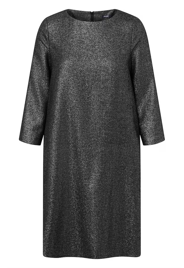 Joop! Rochie lejera din amestesc de lana - cu decolteu rotund - Negru
