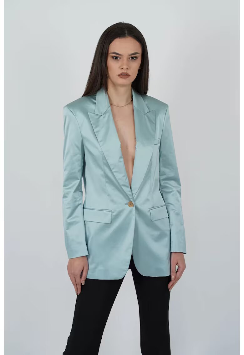 Joop Sacou regular fit cu inchidere la un singur rand de nasturi JP2 - Verde