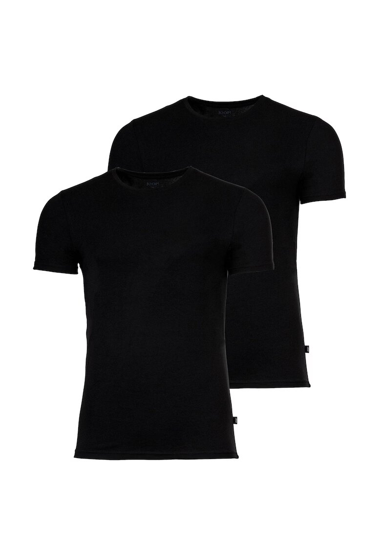 Joop Set de tricouri uni - 2 piese - Negru