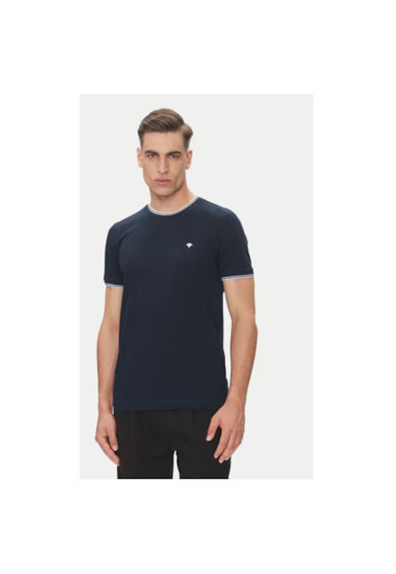 Joop Tricou barbati 10017590 30045543 - Bumbac - Bleumarin - Bleumarin