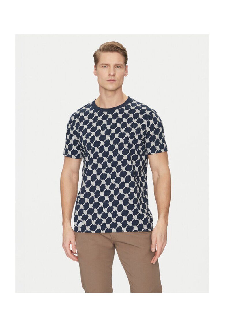 Joop Tricou barbati - 304687174 - Bumbac - Albastru - Albastru