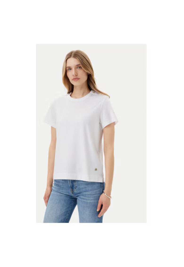 Joop Tricou dama 10019329 30046206 - Bumbac/Elastan - 47974 - Alb
