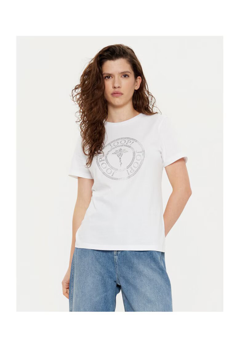 Joop Tricou dama - 305182722 - Bumbac - Alb - Alb