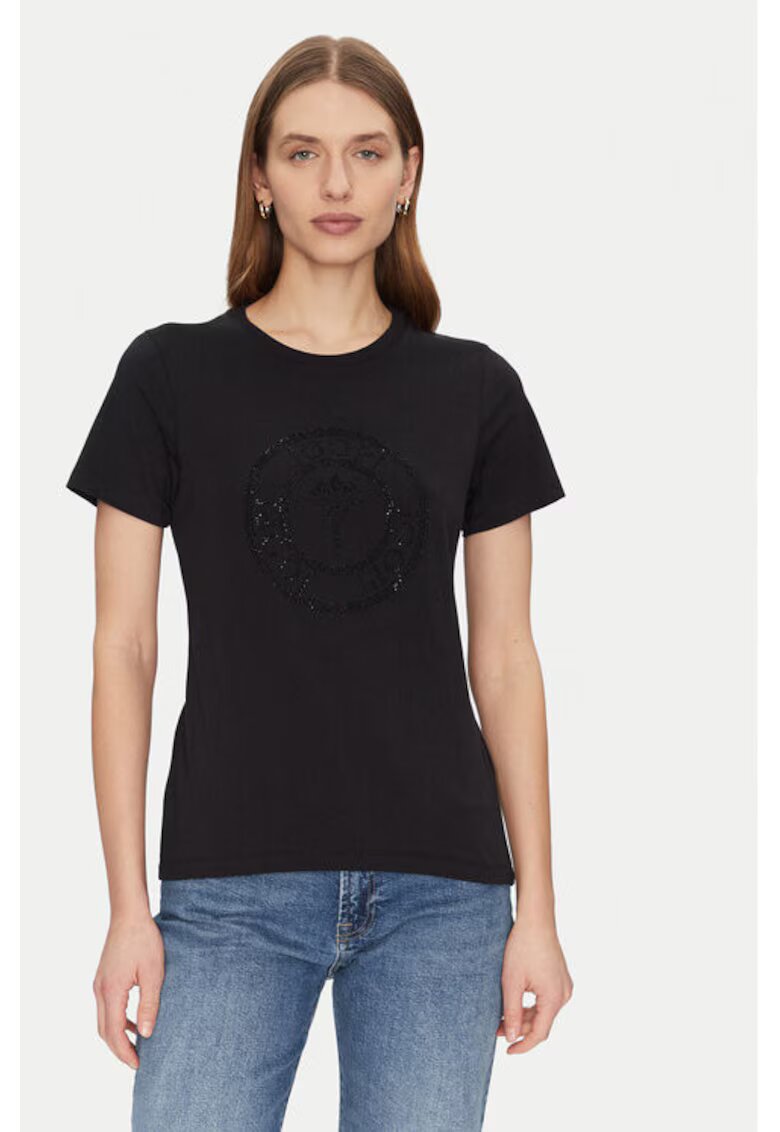 Joop Tricou dama - 305182739 - Bumbac - Negru - Negru