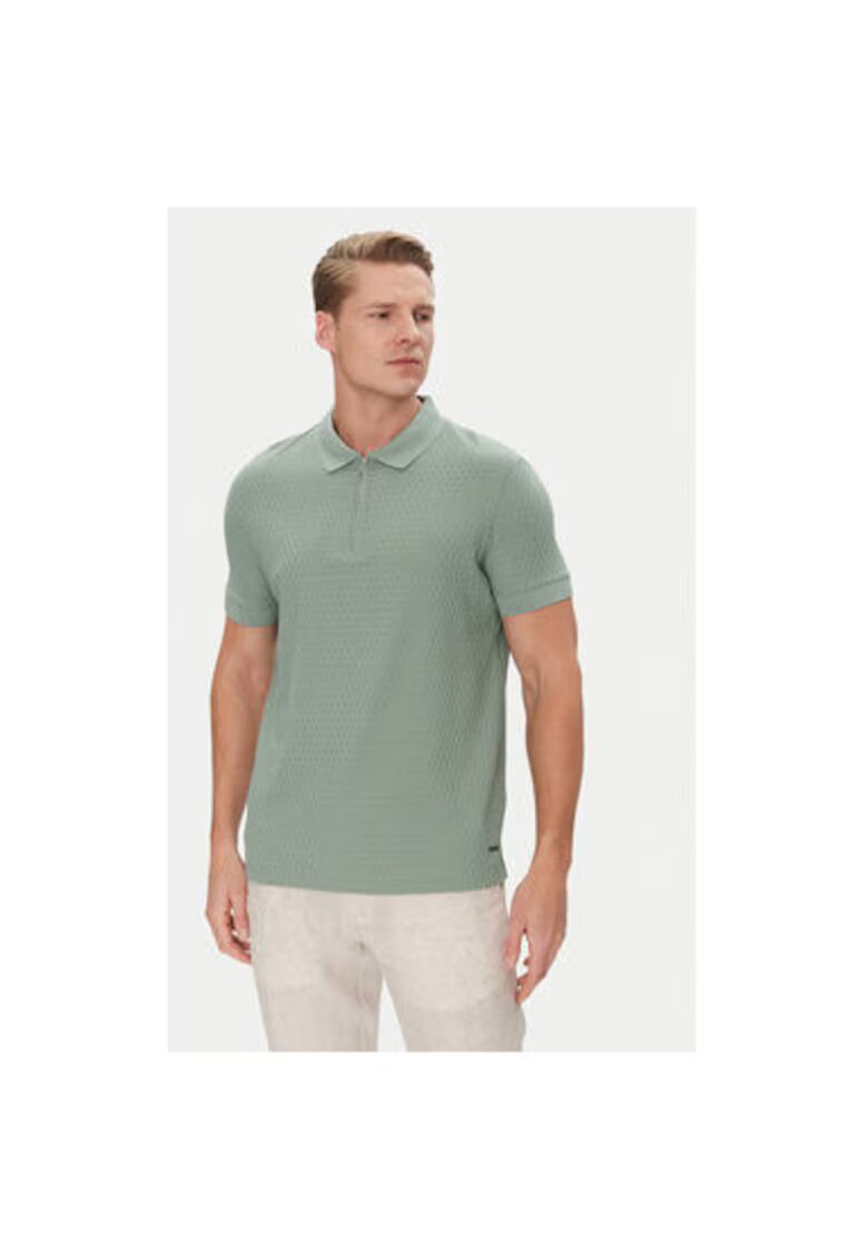 Joop Tricou polo barbati 10019308 30045546 - Bumbac - Verde - Verde