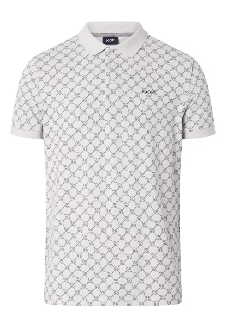 Joop Tricou Polo barbati 30036150 - Bumbac/Elastan - Alb