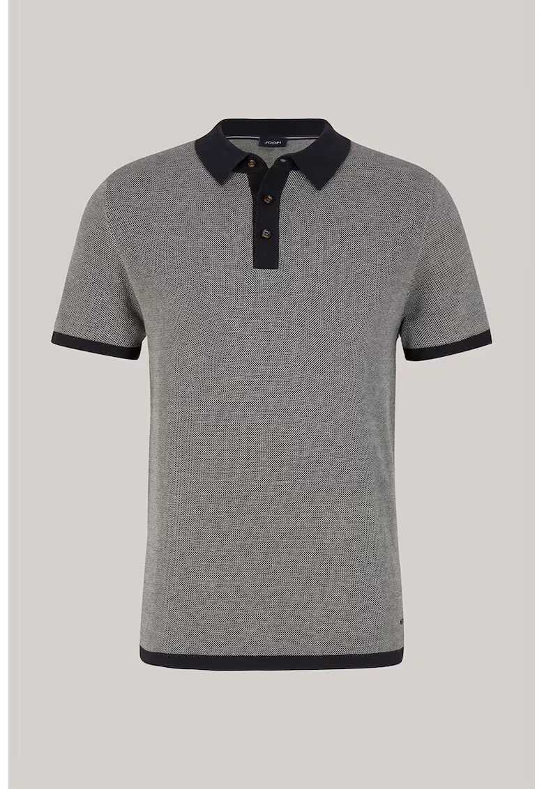 Joop Tricou polo cu închidere prin nasturi 30044572 - Albastru inchis