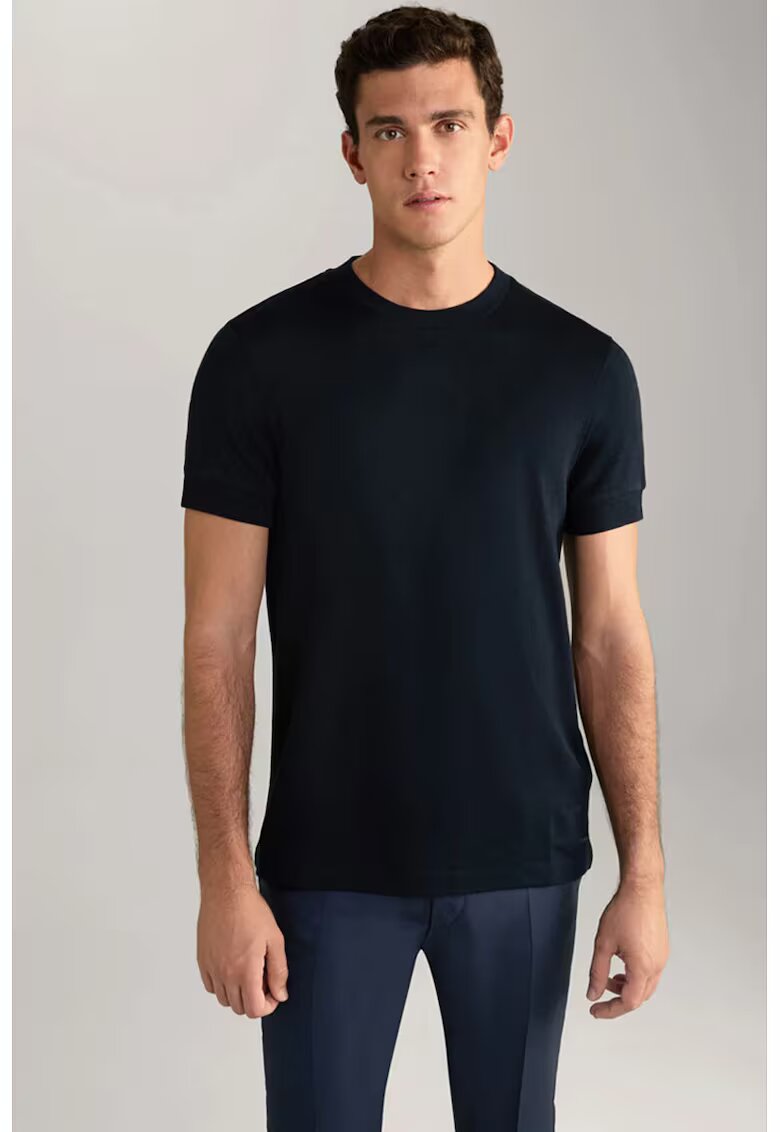 Joop Tricou regular fit cu guler rotund 30043597 - Albastru inchis