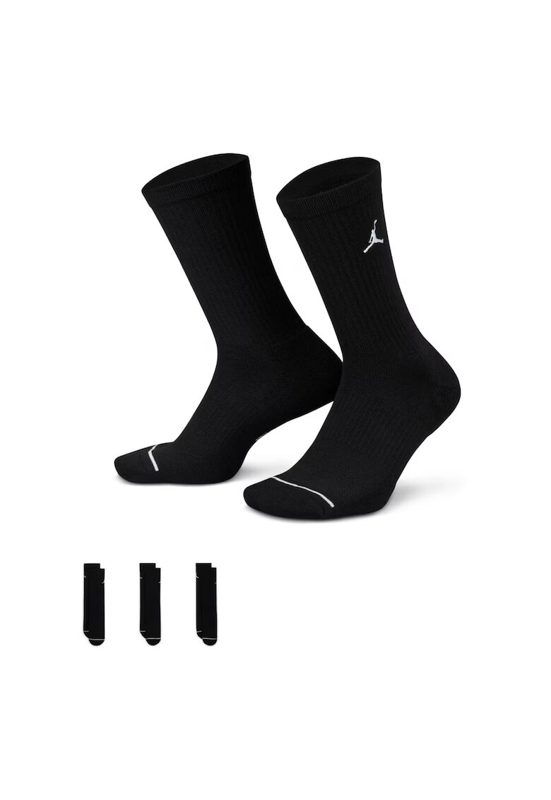 Jordan Ciorapi Everiday Cushioned Crew 3-Pack 20702 - Negru