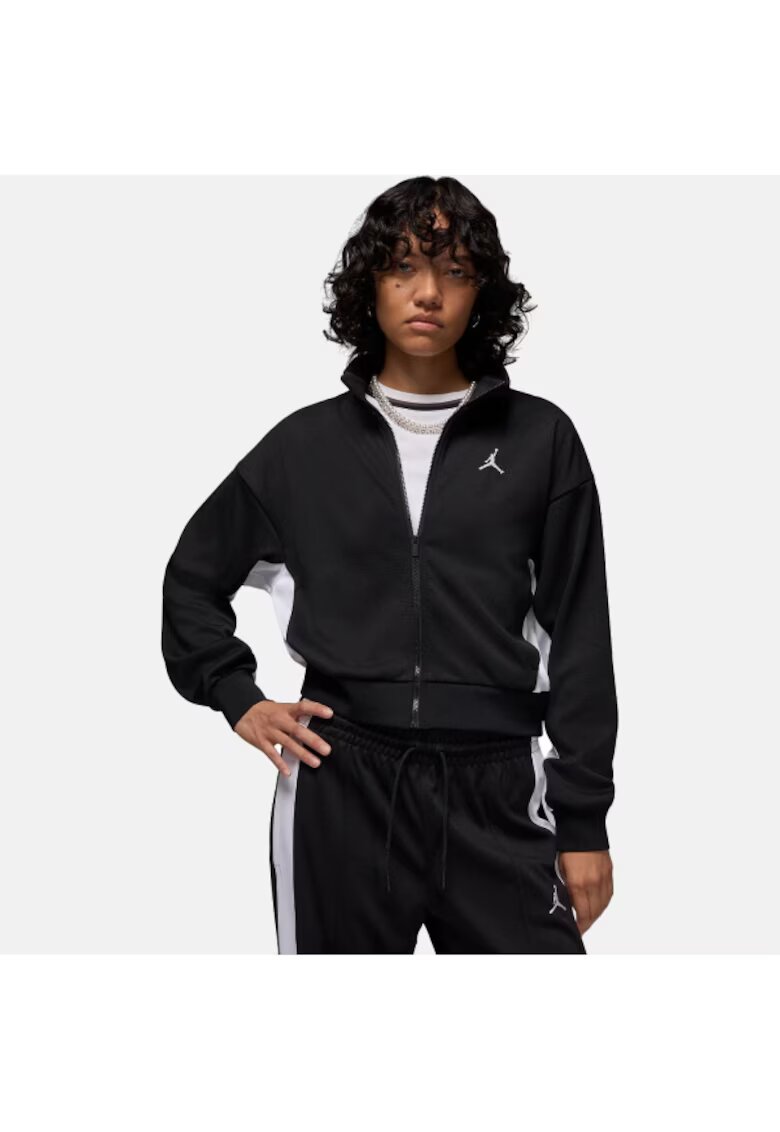 Jordan Geaca dama neagra - poliester - cu protectie impotriva vantului si caldura.