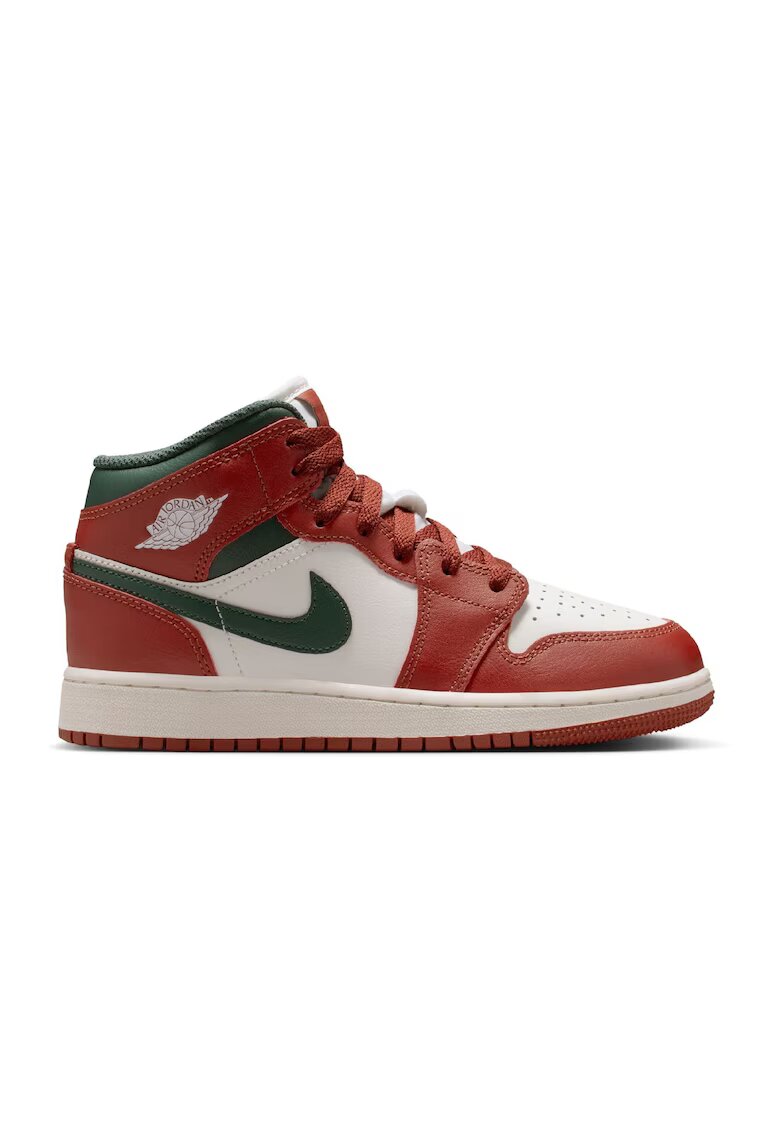 Jordan Pantofi sport Air 1 Mid GS 51020 - Verde/Bej