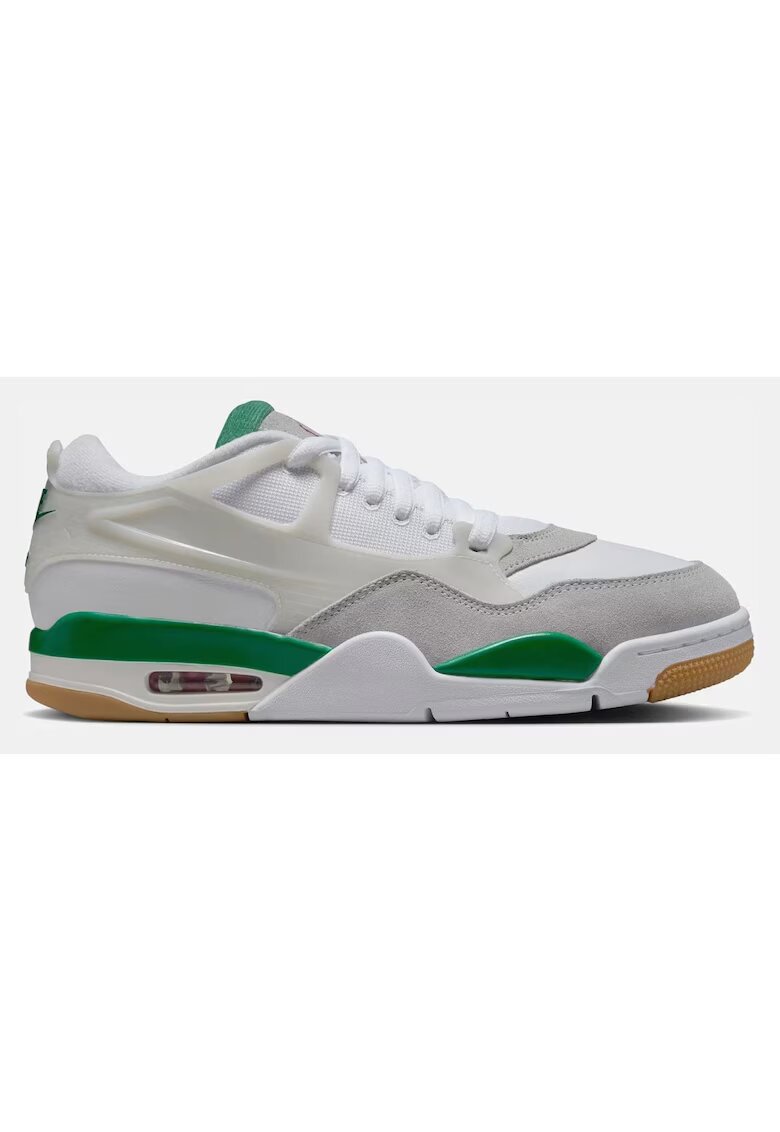 Jordan Pantofi sport barbati Air 4 - gri/verde - Max Air - material textil